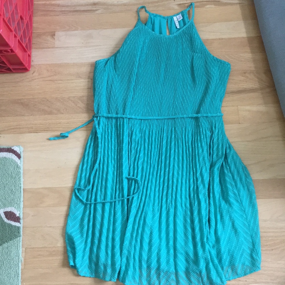Green Flowing Dress